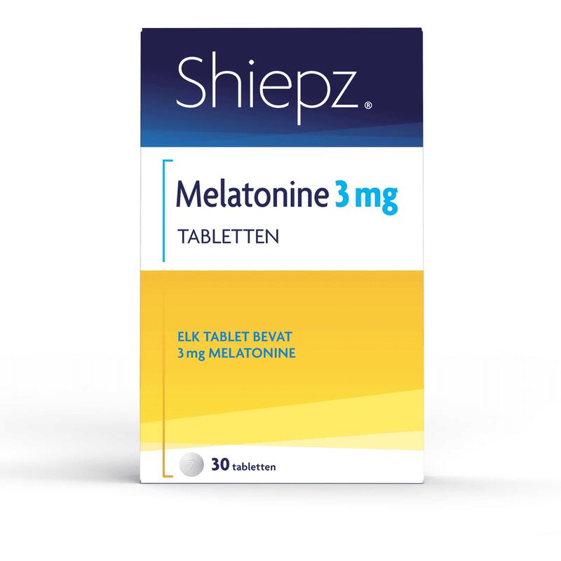 Shiepz Melatonine 3 MG Tabletten 30 stuks
