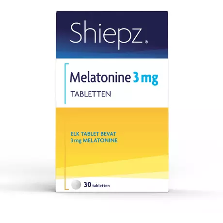 Shiepz Melatonine 3 MG Tabletten 30 stuks