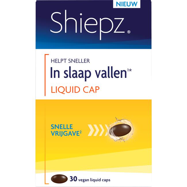 Shiepz helpt in slaap vallen liquid cap 30ST