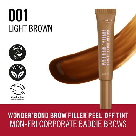 Rimmel Wonder'Bond Brow Filler Tint Light Brown 1