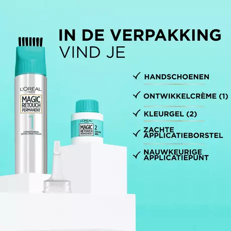 L'Oréal Paris Magic Retouch Permanente Haarverf 3 Donkerbruin