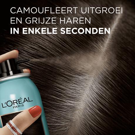 L'Oréal Paris Magic Retouch Camouflerende Uitgroeispray Goud Middenbruin 75 ML
