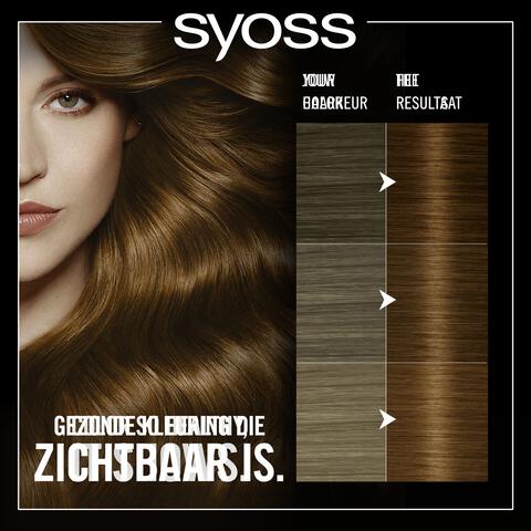 Syoss Oleo Intense Permanente Haarkleuring 6-76 Warm Koperblond/Cuivre Doré