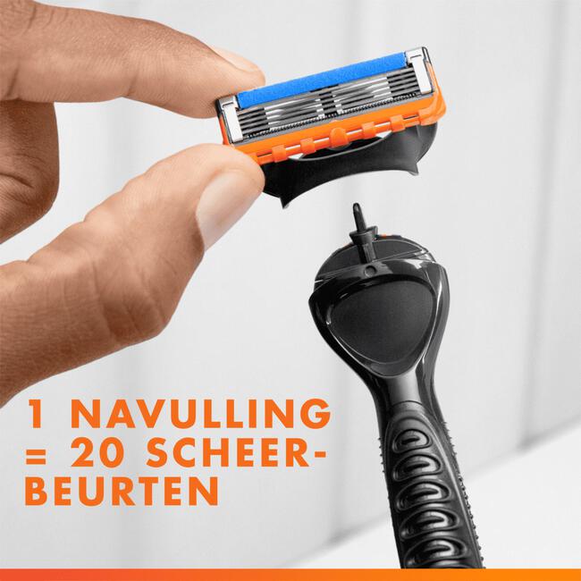 Gillette Fusion5 Power Scheersysteem Met 1 Navulmesje