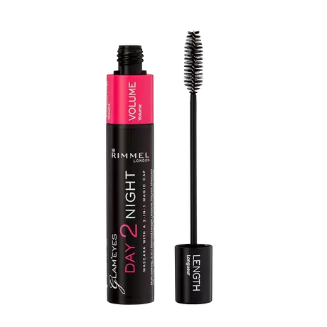 Rimmel London Day 2 Night Mascara Black 1 stuk