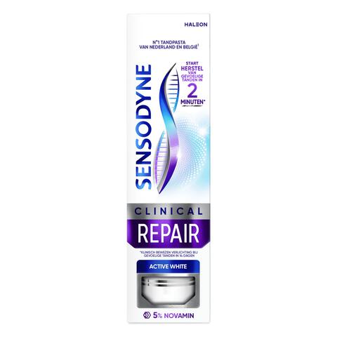 Sensodyne Clinical Repair Active White Tandpasta - 75ML