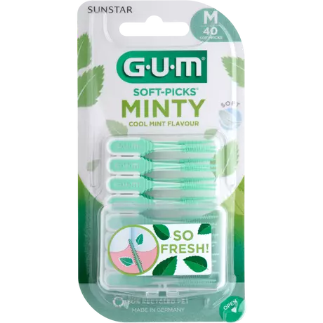 GUM® Soft-Picks Comfort Flex Minty Medium 40 stuks