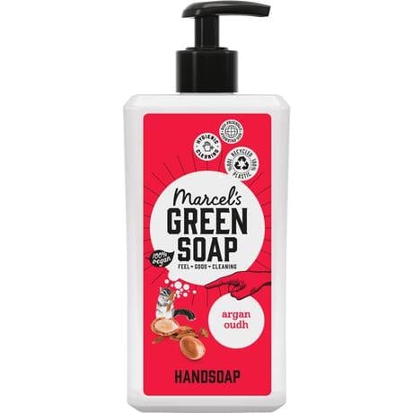 Marcel's Green Soap Argan & Oudh Handzeep 500 ML