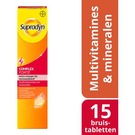Supradyn Complex Forte Multivitamine Voor Extra Energie 15 Bruistabletten