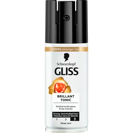 Gliss Kur Brilliant Tonic Droog Beschadigd Haar 100 ML