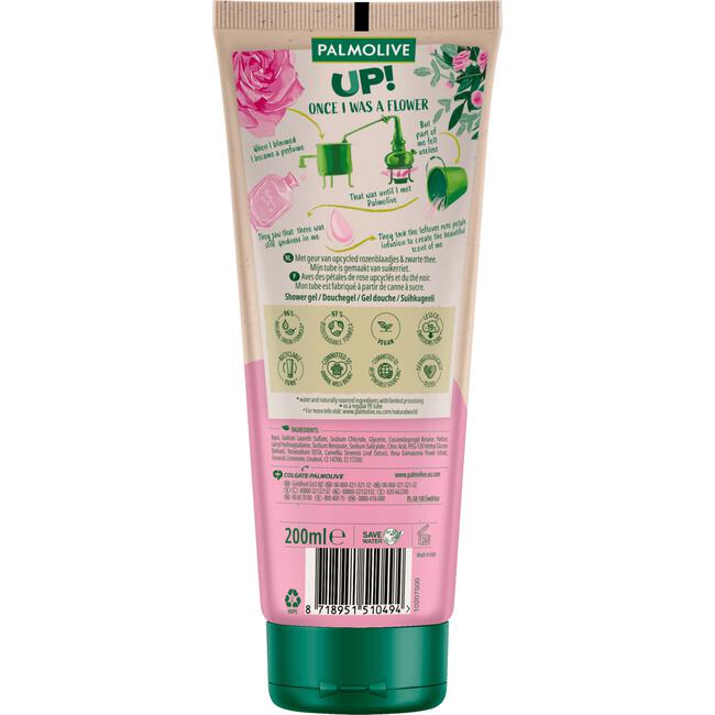 Palmolive UP! Rose & Tea Douchegel 200 ML