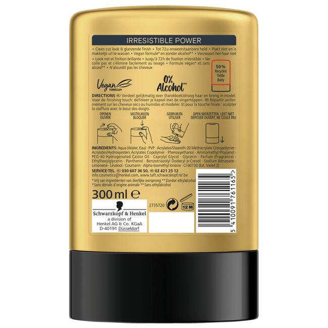 Taft Styling Gel Irresistible Power Gel 300 ML