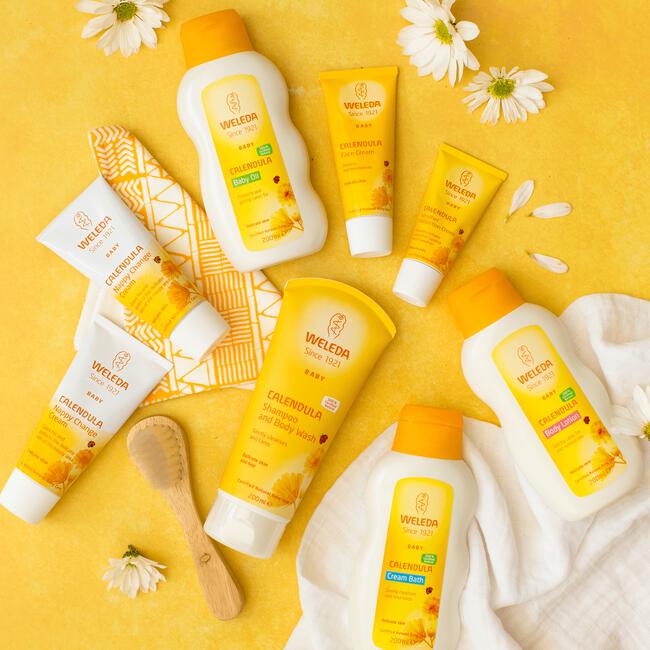 Weleda Calendula Babyshampoo & Douchecrème 200 ML
