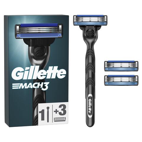 Gillette Mach3 Scheersysteem Met 3 Navulmesjes