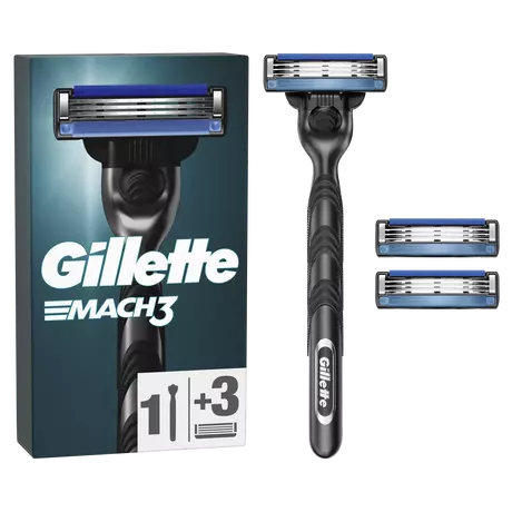 Gillette Mach3 Scheersysteem Met 3 Navulmesjes