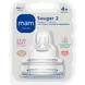 MAM Flesspeen Maat 2&nbsp;4+ Maanden 2 stuks