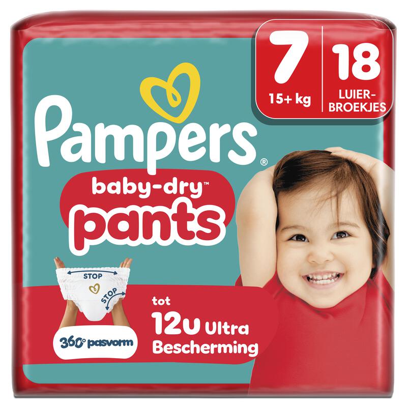 Pampers Baby Dry Pants Luierbroekjes Maat 7 15+ kg 18 stuks