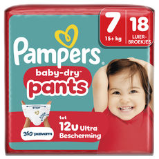 Pampers Baby Dry Pants Luierbroekjes Maat 7 15+ KG 18 stuks