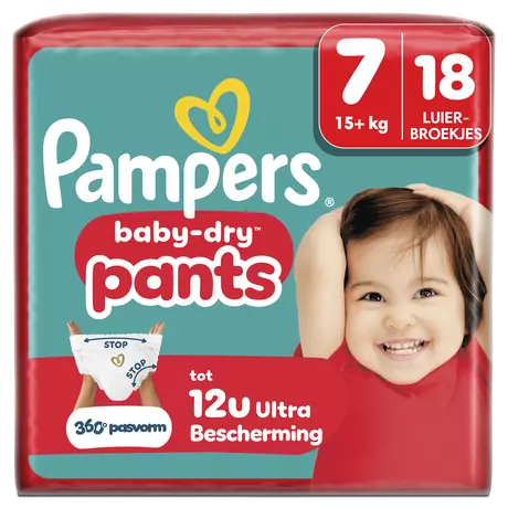 Pampers Baby Dry Pants Luierbroekjes Maat 7 15+ kg 18 stuks