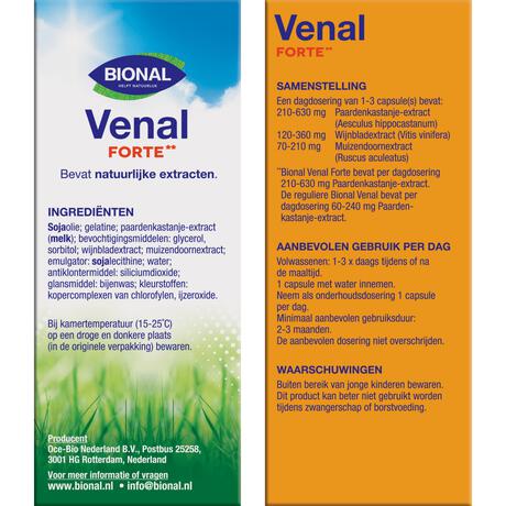 Bional Venal Forte Capsules 40 stuks