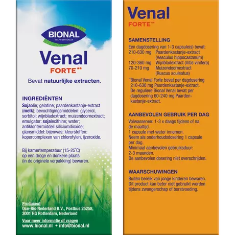 Bional Venal Forte Capsules 40 stuks