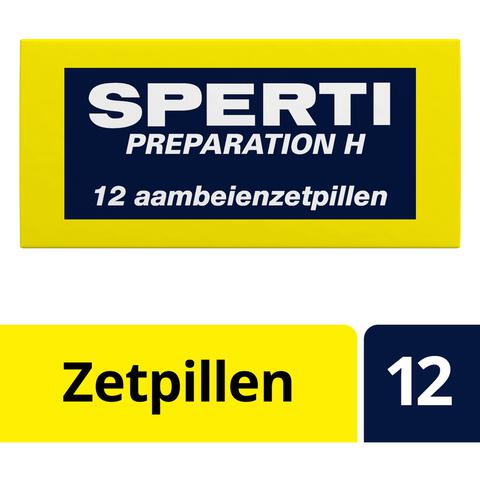 Sperti Zetpillen 12 Stuks Voor Behandeling Van Aambeien