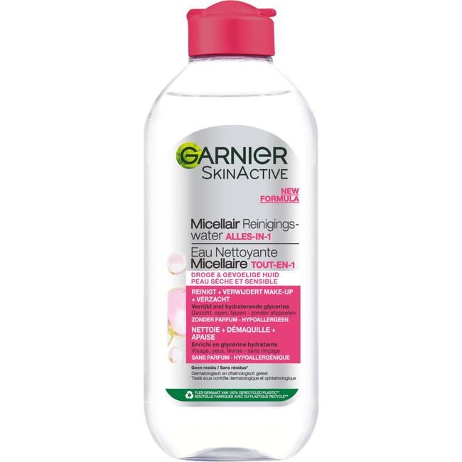 Eigen Vete wenselijk Garnier SkinActive Micellair Reinigingswater Gevoelige Huid 400 ML 400 ML |  Etos