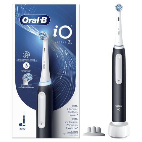 Oral-B iO 3S Zwart Elektrische Tandenborstel