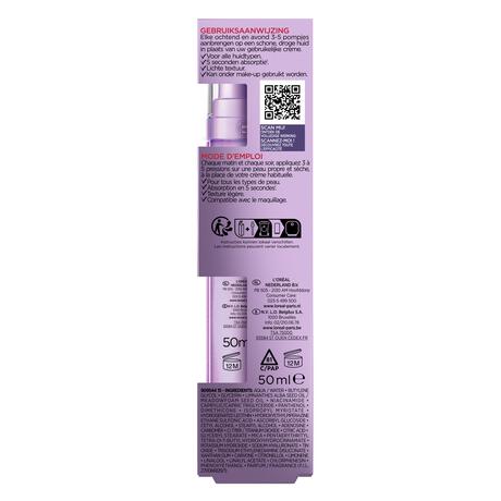 L'Oréal Paris Revitalift Filler Glass Skin Creme 50 ML