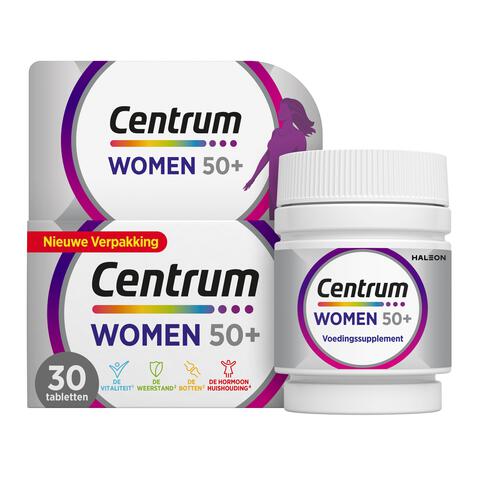 Centrum Women 50+ Multivitaminen Tabletten 30 stuks