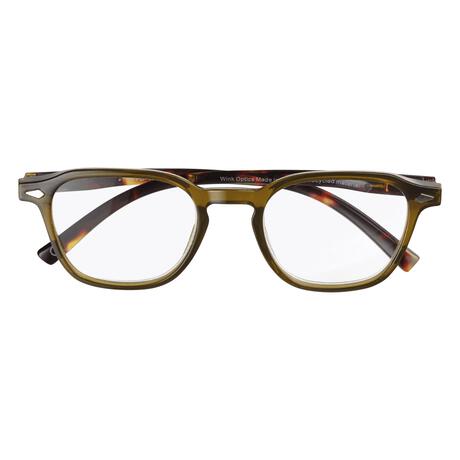 Etos Duurzame Leesbril Groen/Print  +2,0