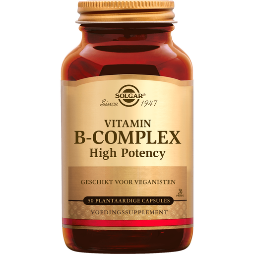 Solgar Vitamine B-Complex High Potency Capsules 50 stuks