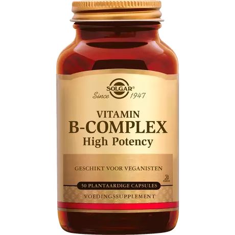 Solgar Vitamine B-Complex High Potency Capsules 50 stuks