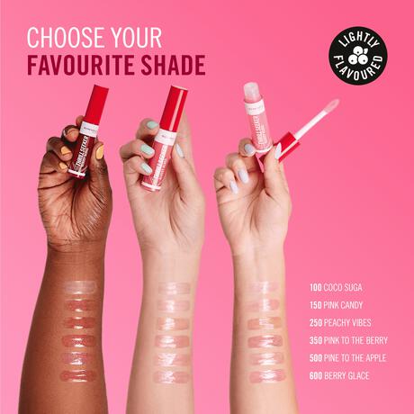 Rimmel London Thrill Seeker Glassy Gloss Lipgloss 250 Peachy Vibes 10 ML