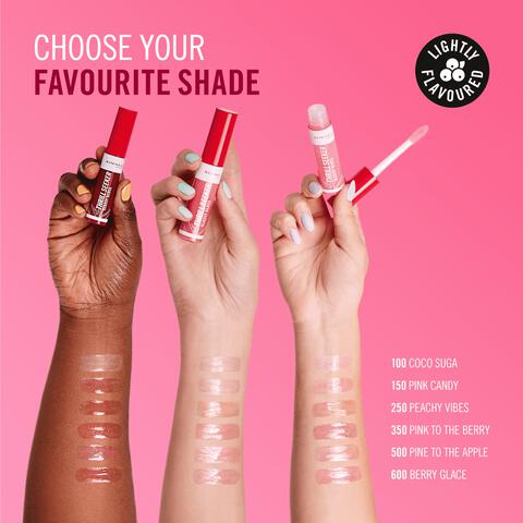Rimmel London Thrill Seeker Glassy Gloss Lipgloss 250 Peachy Vibes 10 ML