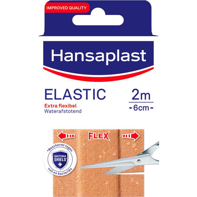 Hansaplast Elastic Pleister 2 M x 6 CM