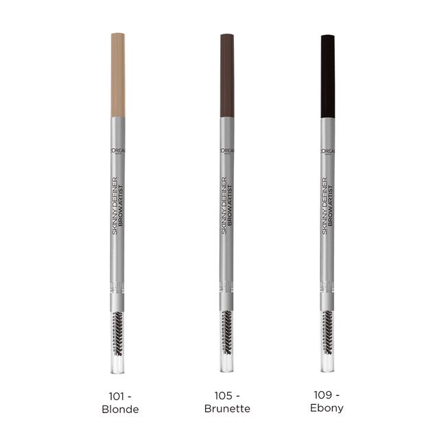 L'Oréal Paris Brow Artist Skinny Definer Wenkbrauwpotlood 105 Brunette Ultradun