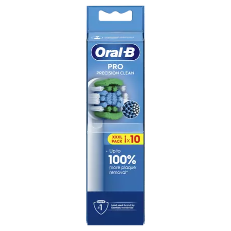 Oral-B Precision Clean Opzetborstels Wit 10 stuks
