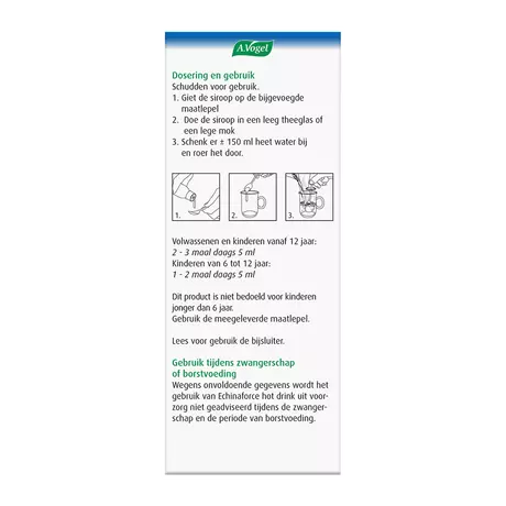 A.Vogel Echinaforce Hot Drink bij Griep en Verkoudheid Drank 100 ML