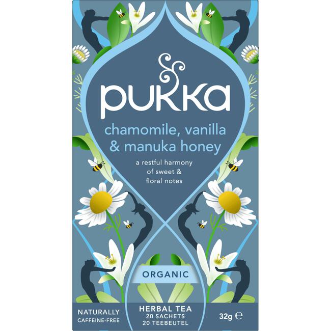 Pukka organic chamomille vanille&manuka