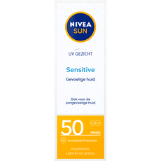 NIVEA SUN Gezichtszonnecrème Sensitive SPF 50 50 ML
