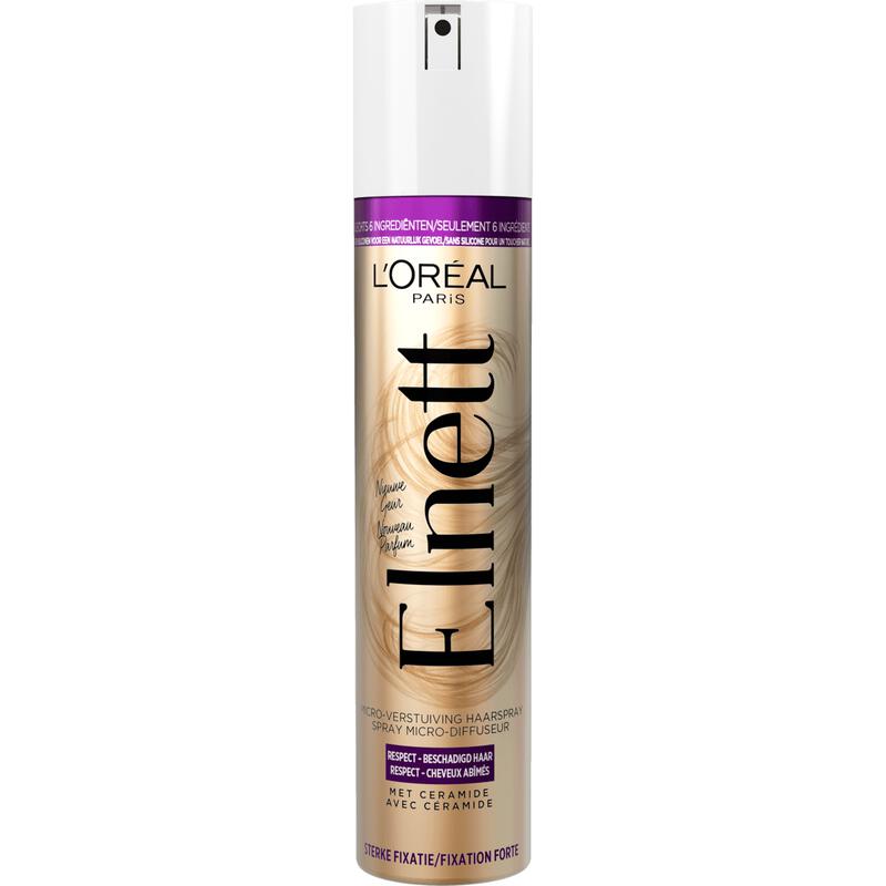 L'Oréal Paris Elnett Respect Sterke Fixatie Haarlak 200ML