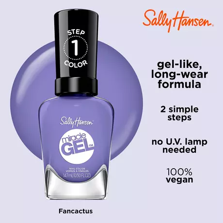 Sally Hansen Miracle Gel Nagellak 607 Knowledge is Flower Paars 14,7 ML