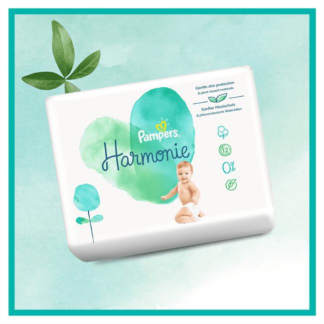 Pampers Harmonie Maat 4 56 Luiers 9KG-14KG