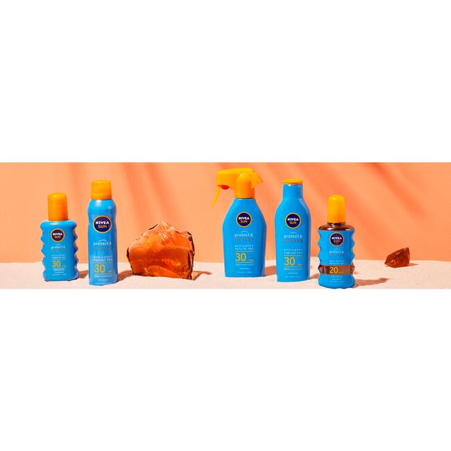 NIVEA SUN Zonnebrand Protect & Bronze Olie Spray SPF 30 200 ML