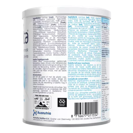 Kabrita 1 Zuigelingenmelk 0-6 Maanden 400 gram