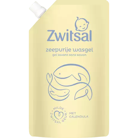 Zwitsal Zeepvrije Wasgel Refill 500 ML
