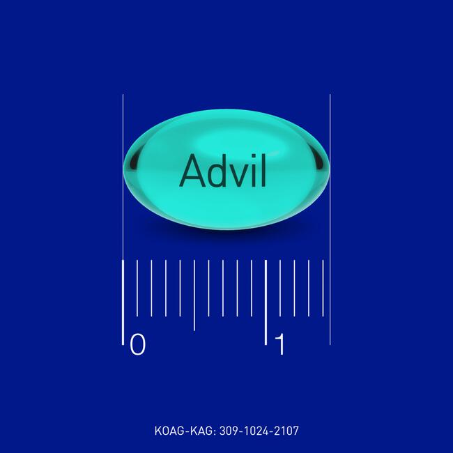 Advil Reliva Liquid-Caps 200 mg Ibuprofen voor pijn en koorts