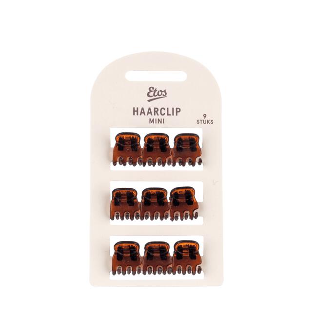 Etos Haarklem Mini Bruin 9St