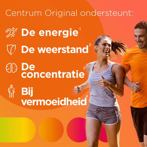 Centrum Energy Multivitaminen Tabletten 90 stuks